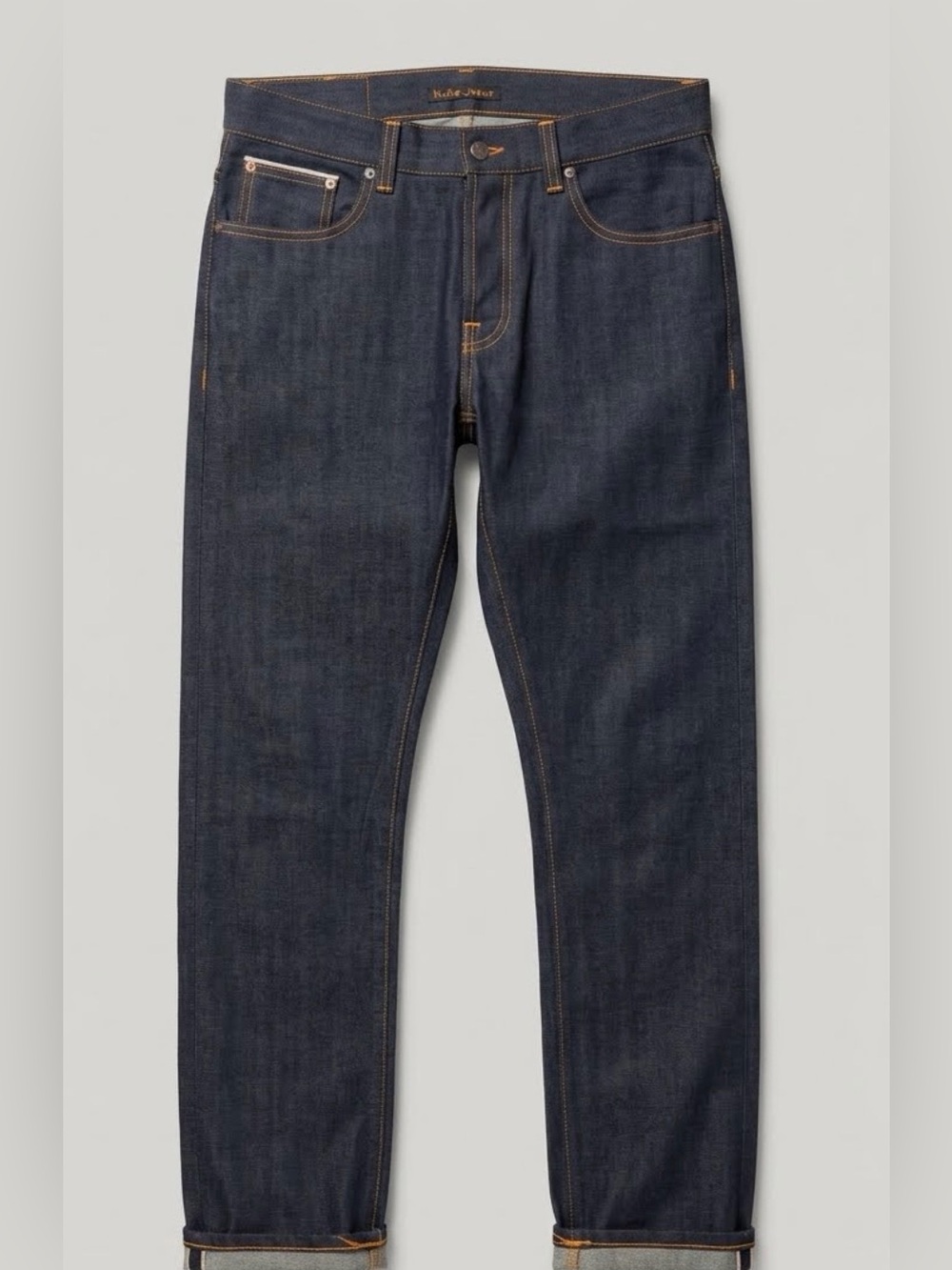 Nudie Jeans Straight Dark Indigo Denim